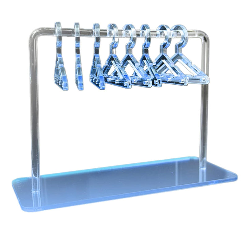 Acrylic Earring Hanging Display Rack Stand with Hanger - Five Colours Available