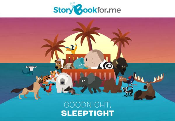 Personalised Children's Storybook - Options for  "Can You See Me?", "Goodnight Sleeptight", "One Cool Kiwi", "The Dinosaurs are Coming!", "Happy Birthday" or "The Great Australian Bounce-Around"