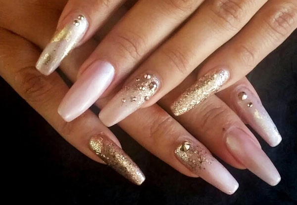 From $40 for a Full Set of Acrylic Nails or $55 for Removal of Old Acrylic Nails with a New Full Set (value up to $80)