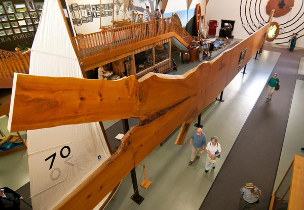 $25 for Two Adult, Student or Senior Entries To the Famous Kauri Museum or $29 for a Family Pass