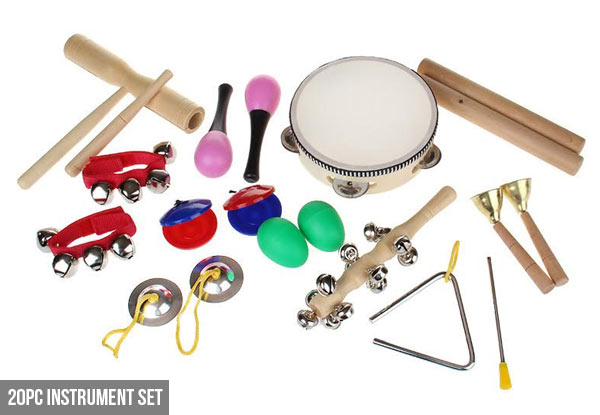 From $29 for a Kid's Musical Instrument Pack – Two Options Available