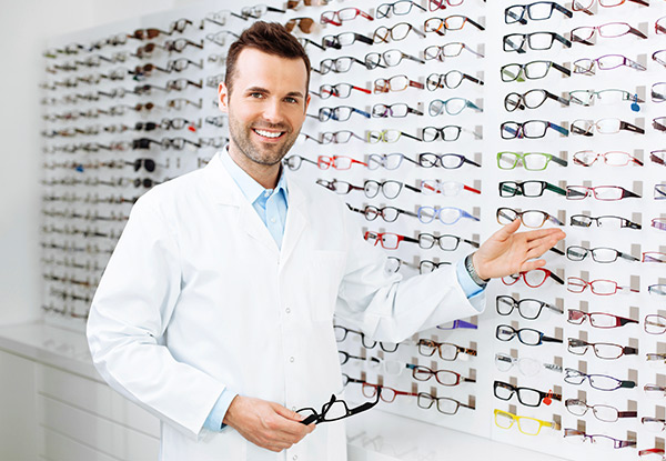 Eye Exam, Frame & Lens Package - Options for Two Frames, Bluelight Blocking, Progressive & Bifocal Lenses Available
