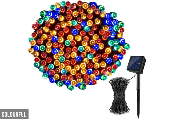 Solar String Fairy Lights - Available in Seven Colours & Three Options