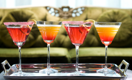 $249 for a Cocktail Party at Your House incl. Drinks, Glasses & a Bartender (value up to $499)