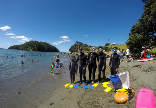 Guided Snorkel Experience at Goat Island Marine Reserve for One Person - Option for Two People