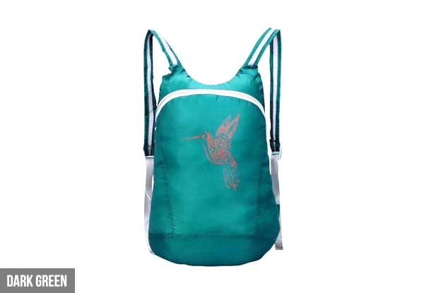 $14 for a Folding Water-Resistant Backpack, or $24 for Two