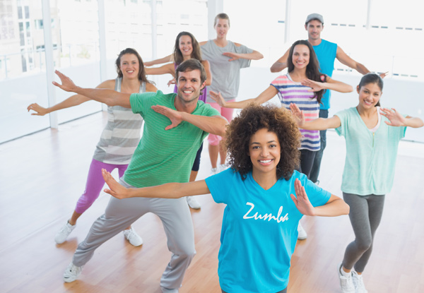 $39 for a 10-Session One-Hour Zumba Pass (value up to $80)