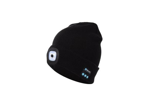 Bluetooth Music Knitted Hat with LED Lamp - Four Colours Available
