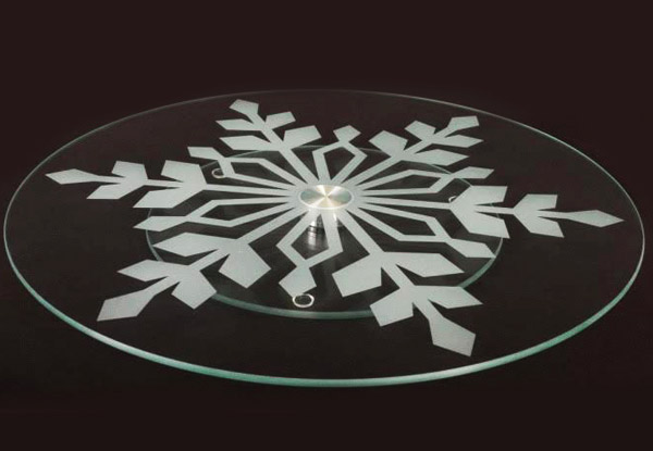 $29 for a Glass Lazy Susan