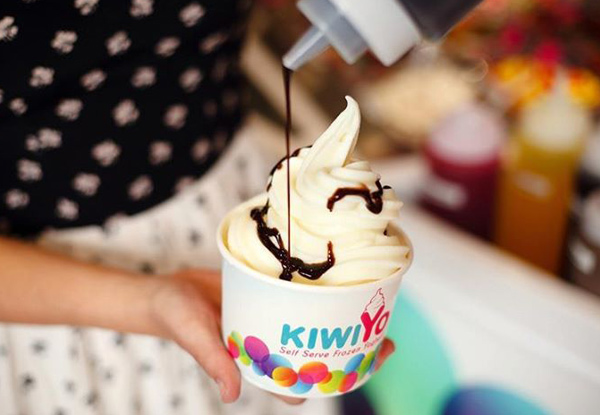 $3 for $6 Worth of KiwiYo Frozen Yoghurt & Toppings