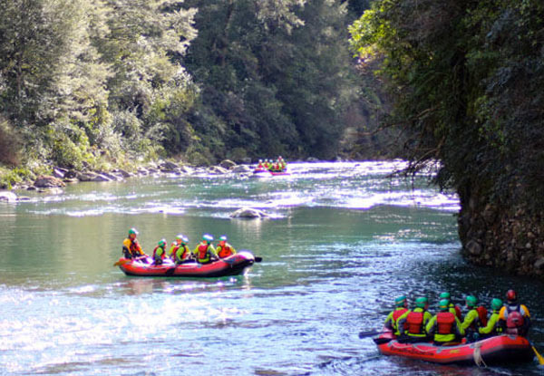 $89 for a White Water Rafting Adventure on the Tongariro River with New Zealand's Most Awarded Rafting Adventure Company (value $139)