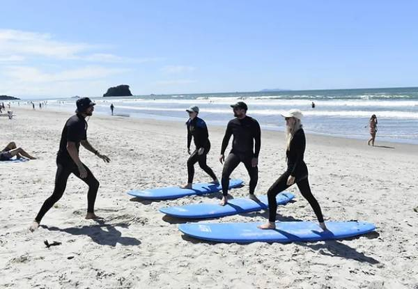 90-Minute Private Surf Lesson for One Person - Option for Two People