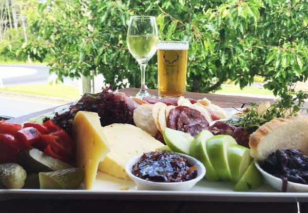 $29 for a Shared Platter & Two Glasses of Wine or Beer for Two People OR $58 for Four People