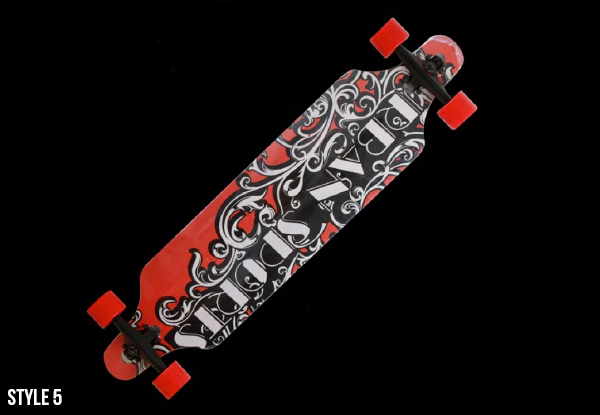 $119 for a Professional Longboard - Five New 2016 Styles to Choose From