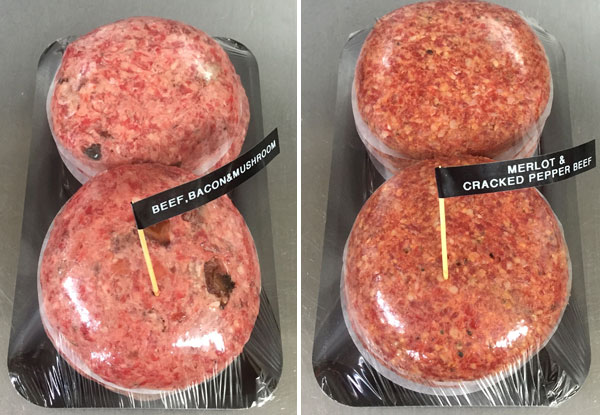 $10 for a Six-Pack of Gourmet Burger Patties - Eight Flavours to Choose From