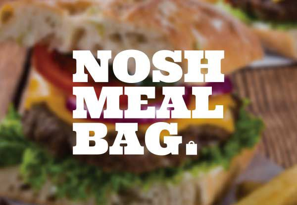 $29.99 for Ciabatta Burgers Nosh Meal Bag – Serves Four (value $41.15)