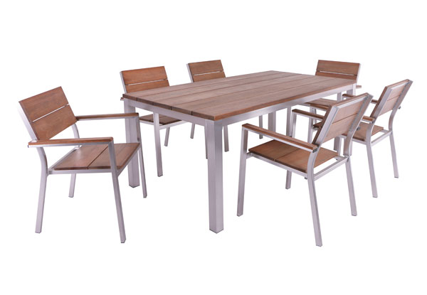 $1,599 for an Excalibur Capri Seven-Piece Outdoor Dining Setting with Free Shipping (value $1,999.99)