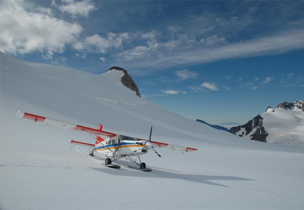 $69 for a 10-Minute Scenic Overflight, $199 for a 35-Minute Scenic Flight & Glacier Landing, or $369 for a 65-Minute Flight & Double Glacier Landing