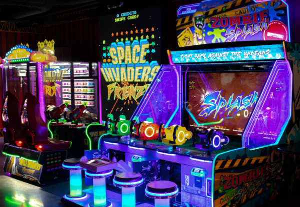 $25 Arcade Game Card at the Archie Brothers Christchurch - Option for $50 & $75 Arcade Game Cards