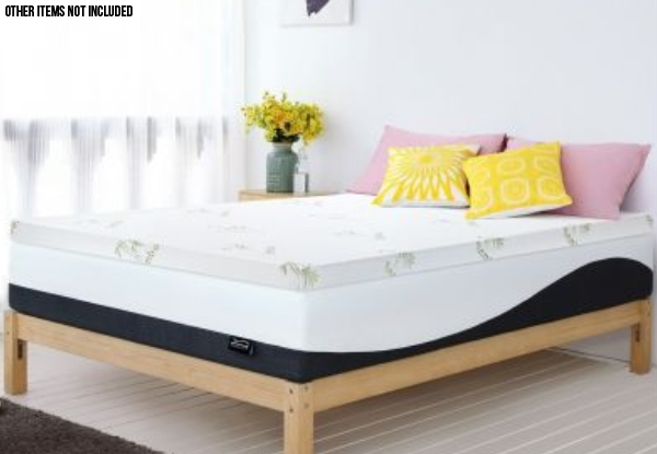 Cooling Memory Foam Mattress Topper Range - Two Options & Three Sizes Available