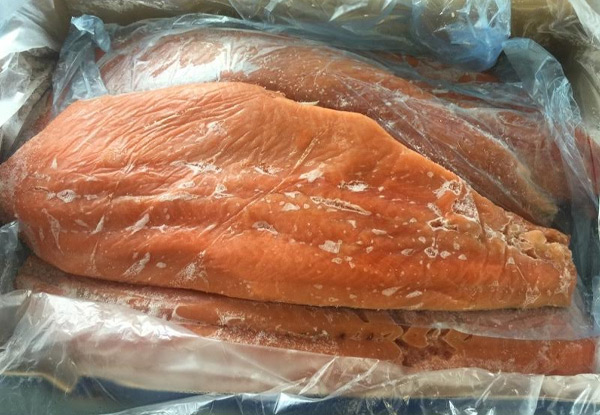 $125 for 10kg of Premium Large Frozen NZ Salmon Fillets, Skin On, Pin Bone In (value $289.50) - Pick-up Only