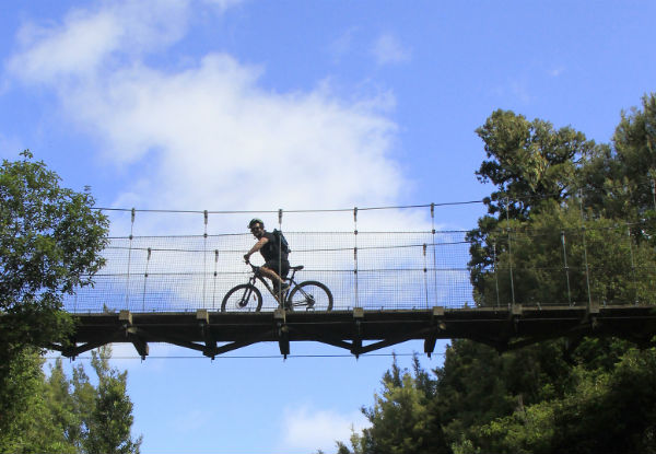 Bike Shuttle Service for Two to the Timber Trail