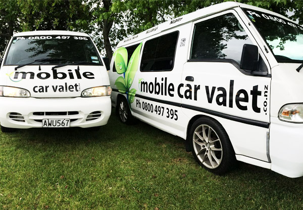 $170 for a Full Car Valet or $190 for a 4WD, SUV, Ute, Seven-Seater or Van (value up to $275)