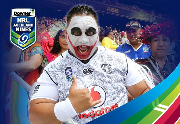 $69 for a Two-Day Adult Pass to the GrabOne Zone at the Downer NRL Auckland Nines or $39 for a Two-Day Child Pass - Saturday 4 & Sunday 5 February 2017, Eden Park (Booking & Service Fees Apply)