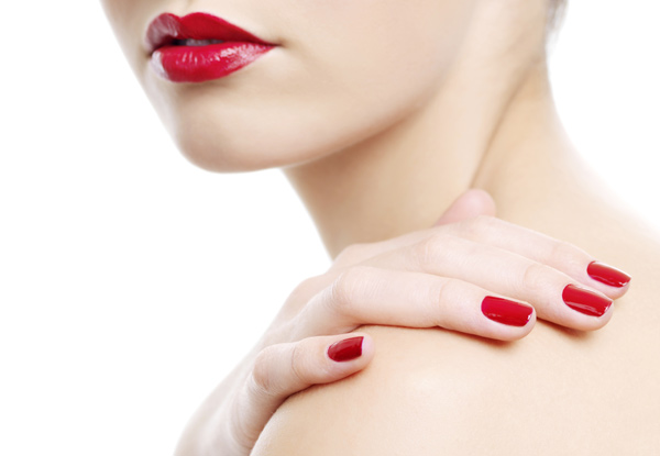 $45 for a Luxurious Keratin Manicure or Pedicure – Seven Auckland Locations (value up to $74)