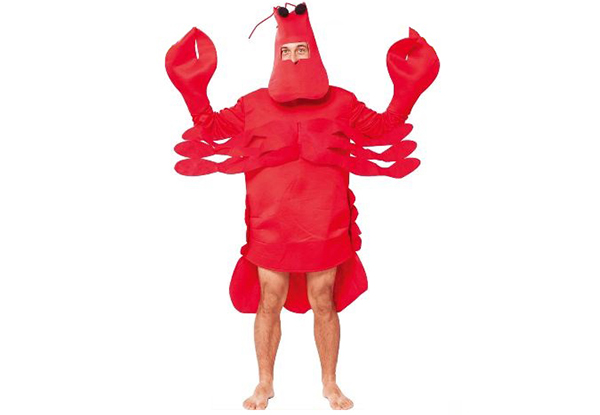 $28 for a Lobster Costume – Pick up from Nine Locations