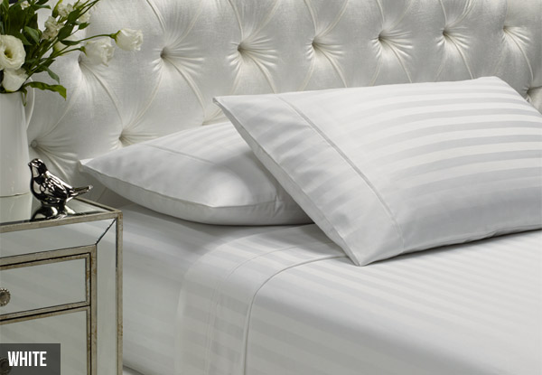 From $129 for a Viva 1200TC Cotton Premium Striped Sheet Set with Free Shipping (value up to $369.95)