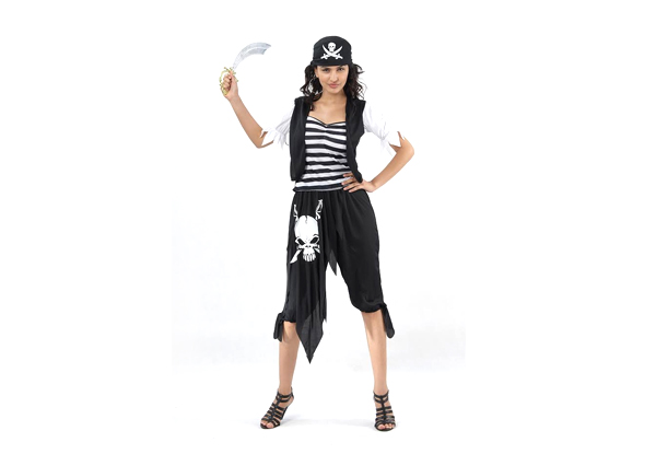 $24 for a Pirate Lady Costume – Pick up from Nine Locations