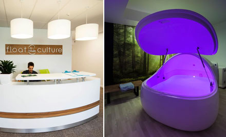 $150 for a Ultimate Relaxation Valentine's Special - Two 90-Minute Floatation Pod Sessions