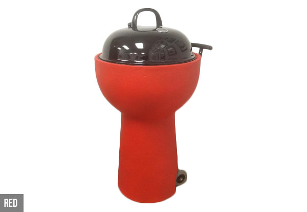 $199 for a POD Charcoal BBQ - Available in Red, Black, or Green