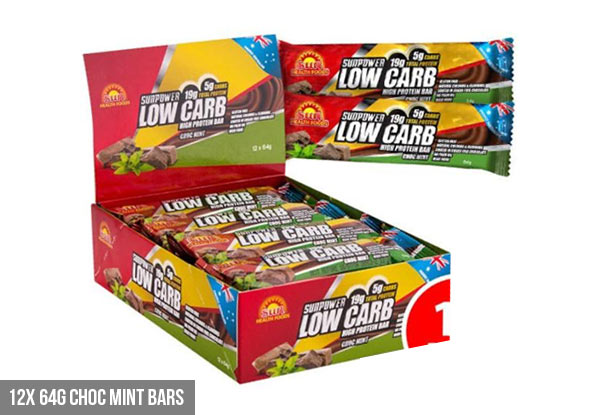 From $19.99 for a Box of 12 Sun Power Protein Bars - Available in a Variety of Flavours & Sizes