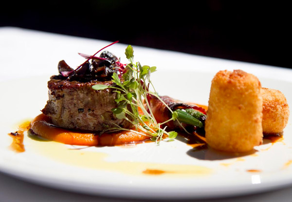 $36 for Any Two Mains or $77.50 for a Three-Course Dinner for Two People (value up to $141)