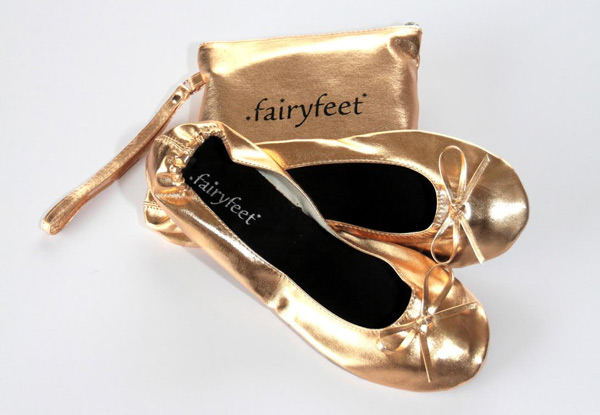 $20 for Any Two Pairs of Fairyfeet Foldable
Flats incl. Nationwide Delivery