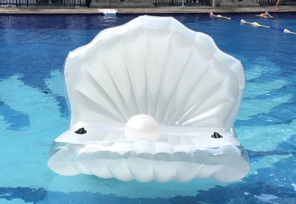 $84.90 for a Huge Shell Inflatable Float