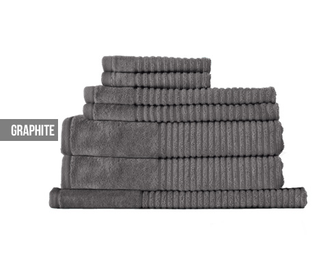$59 for a Renee Taylor Aspiree 650gsm Seven-Piece Towel Set or $99 for Two Sets - Eight Colours Available incl. Nationwide Delivery (value $151.42)