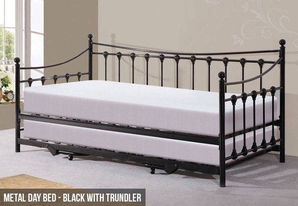 From $169 for a Range of Metal Bed Frames – Choose from Seven Options