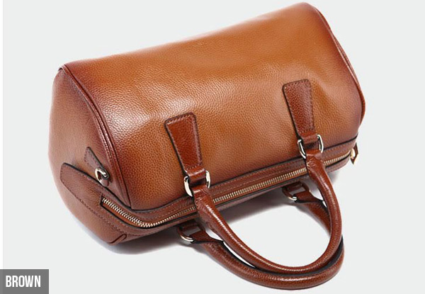 $249 for an Adeline Italian Leather Handbag Available in Four Colours with Free Metro Shipping