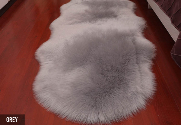 Soft Faux Fur Carpet - Available in Five Colours & Five Sizes