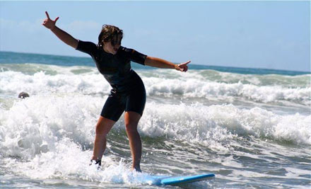 $65 for a Three-Hour Surf Coaching Session (value up to $180)