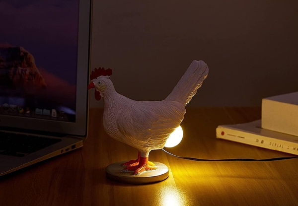 3D Chicken Egg Table Lamp