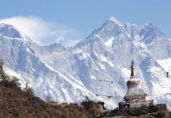 $1,055 Per Person Twin Share for a 14-Day Mt Everest Base Camp Trek incl. Accommodation, Guide & Domestic Flights or $1,455 to incl. Food