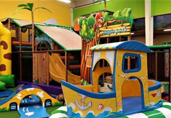 $98 for a Junglerama Birthday Party for up to Eight Kids incl. Little Cubs Food Package - Hutt Park Location (value up to $148)