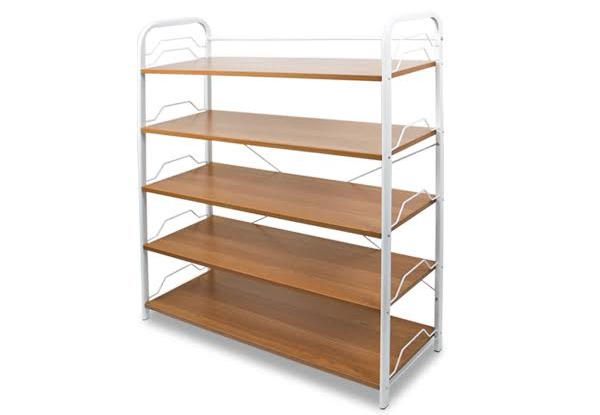 $49.99 for a Super Size Wooden Shoe Rack