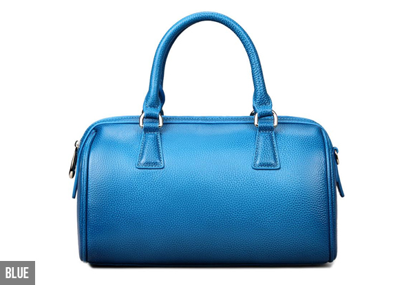 $249 for an Adeline Italian Leather Handbag Available in Four Colours with Free Metro Shipping