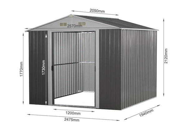 From $459 for a Garden Shed - Available in Three Sizes