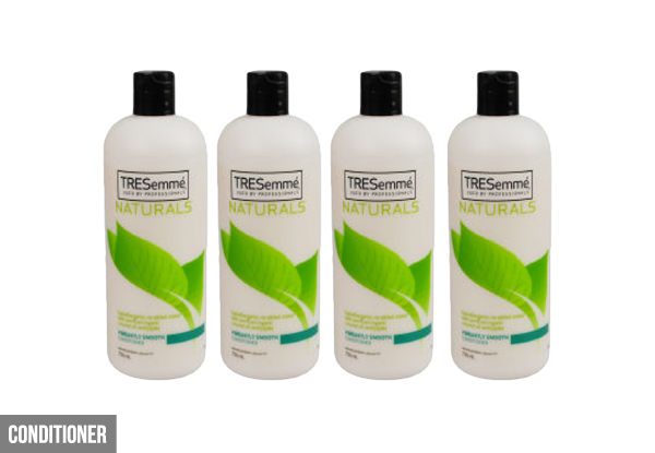 $38.99 for a Four-Pack of Tresemme 750ml Shampoo or Conditioner